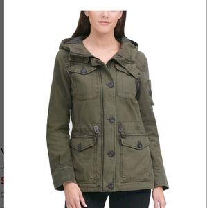 COPY - Levi's Hooded Twill Anorak Military Jacket